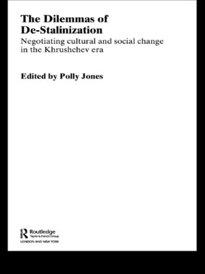 cover image of The Dilemmas of De-Stalinization